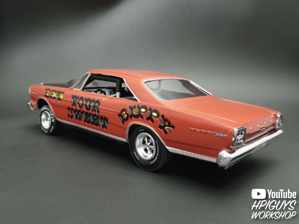 AMT 1/25 1966 Ford Galaxie "Sweet Bippy" (Level 2) - Click Image to Close