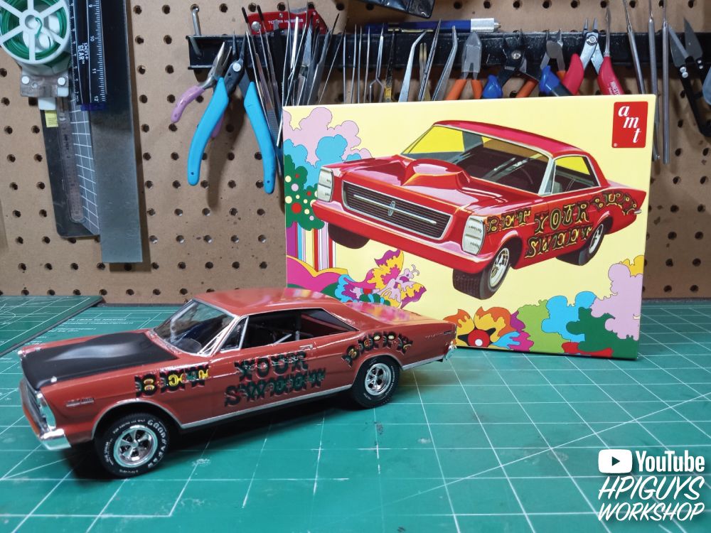 AMT 1/25 1966 Ford Galaxie "Sweet Bippy" (Level 2) - Click Image to Close