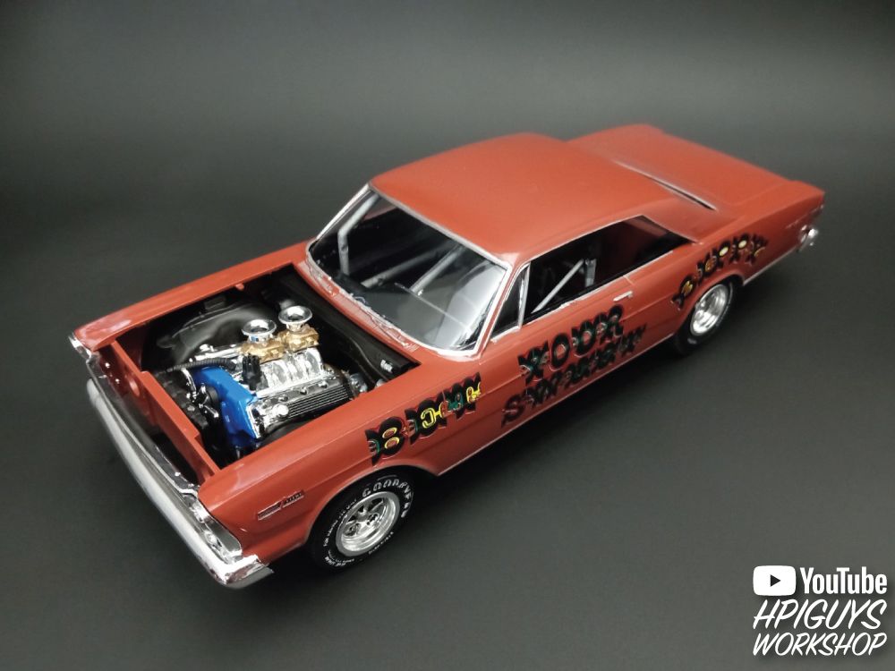 AMT 1/25 1966 Ford Galaxie "Sweet Bippy" (Level 2) - Click Image to Close
