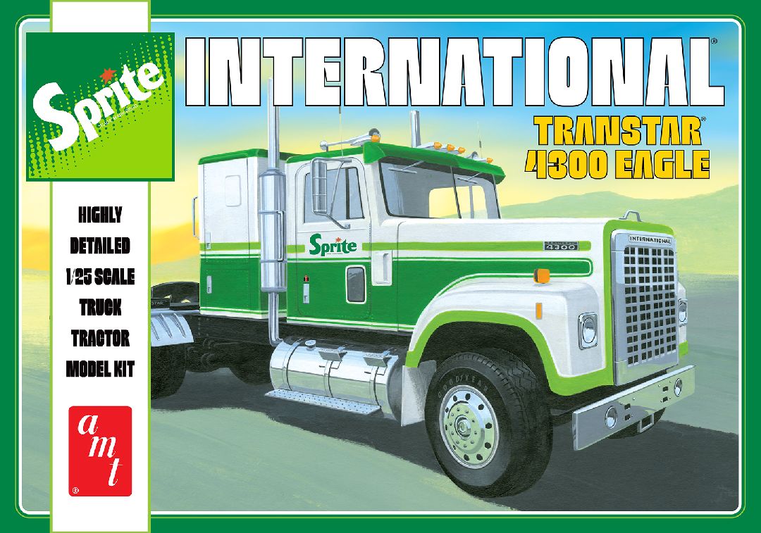 AMT 1/25 International Transtar 4300 Eagle Sprite - Click Image to Close