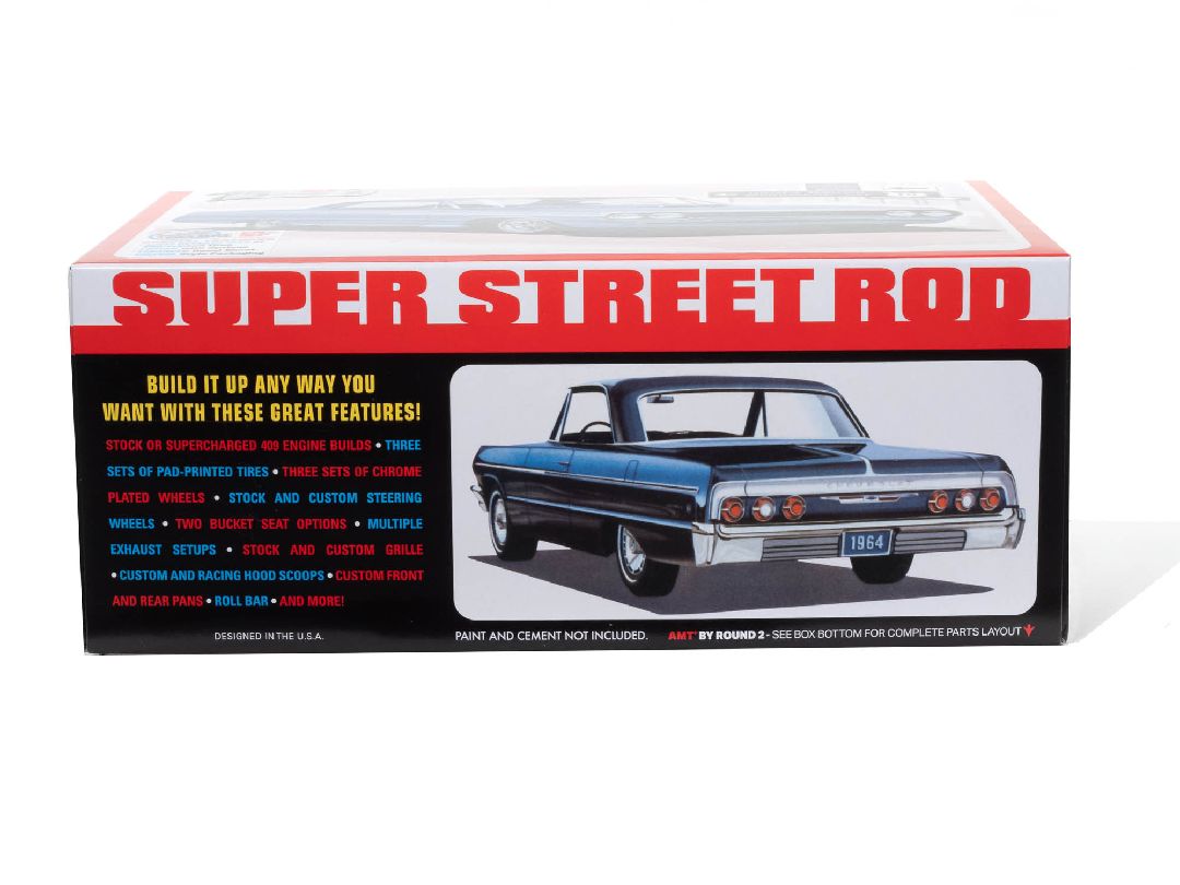 AMT 1/25 1964 Chevrolet Impala "Super Street Rod"