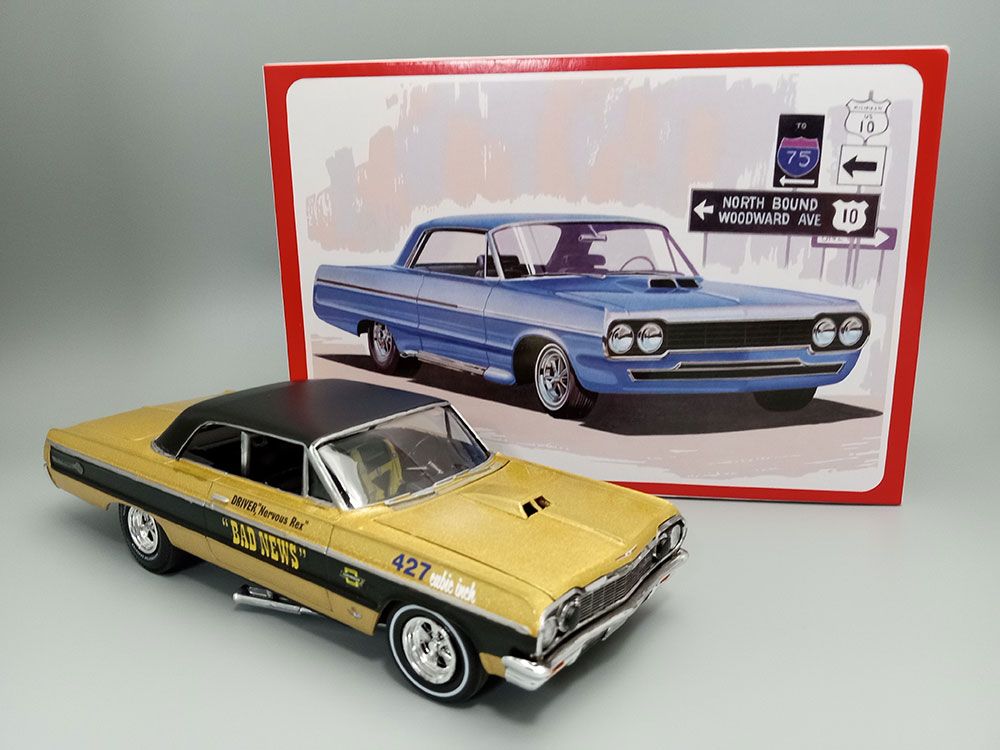 AMT 1/25 1964 Chevrolet Impala "Super Street Rod" - Click Image to Close