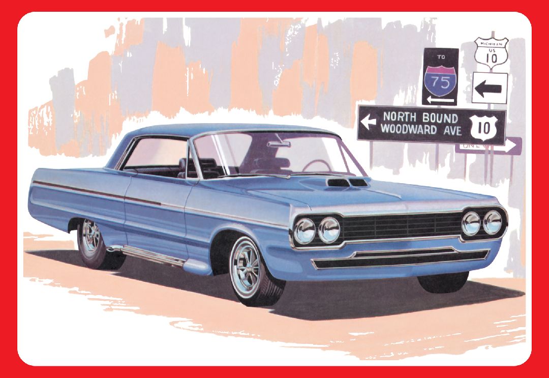 AMT 1/25 1964 Chevrolet Impala "Super Street Rod" - Click Image to Close