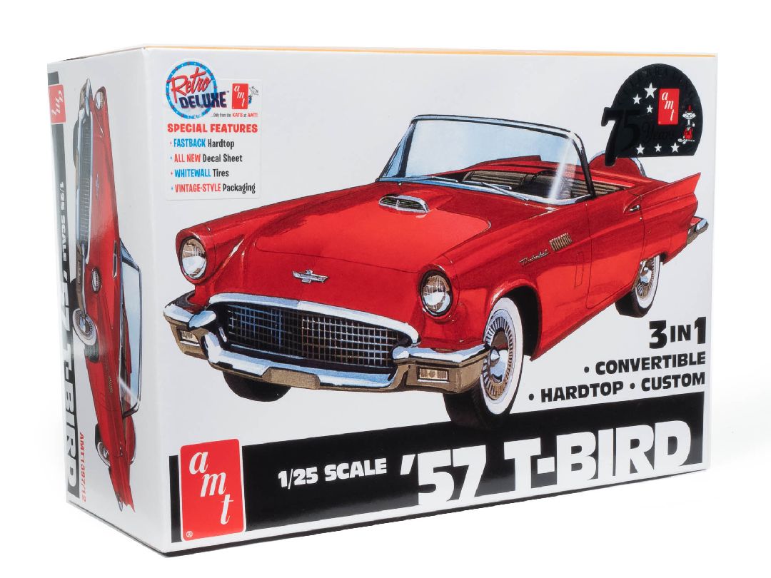 AMT 1/25 1957 Ford Thunderbird - Click Image to Close