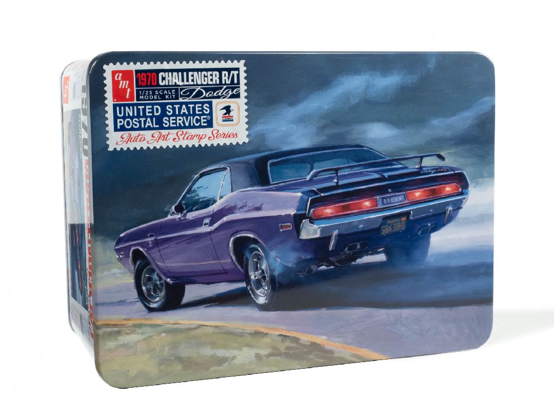 AMT 1/25 1970 Dodge Challenger USPS - Click Image to Close