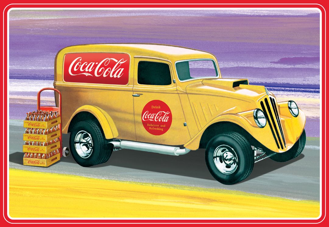 AMT 1933 Willys Panel Coke 1/25 Model Kit (Level 2)