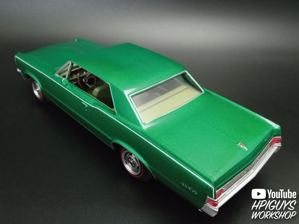 AMT 1/25 1965 Pontiac GTO Hardtop Craftsman Plus Model (Level 2) - Click Image to Close