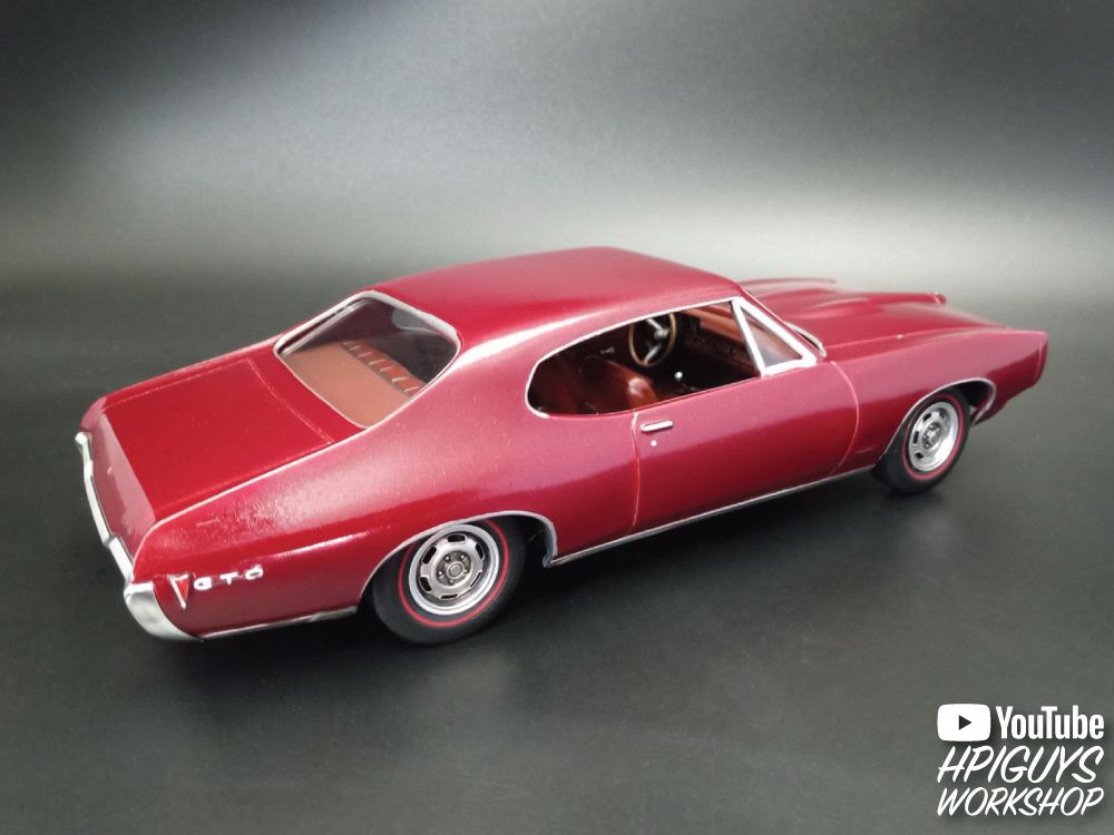 AMT 1/25 1968 Pontiac GTO Hardtop Craftsman Plus Model Kit