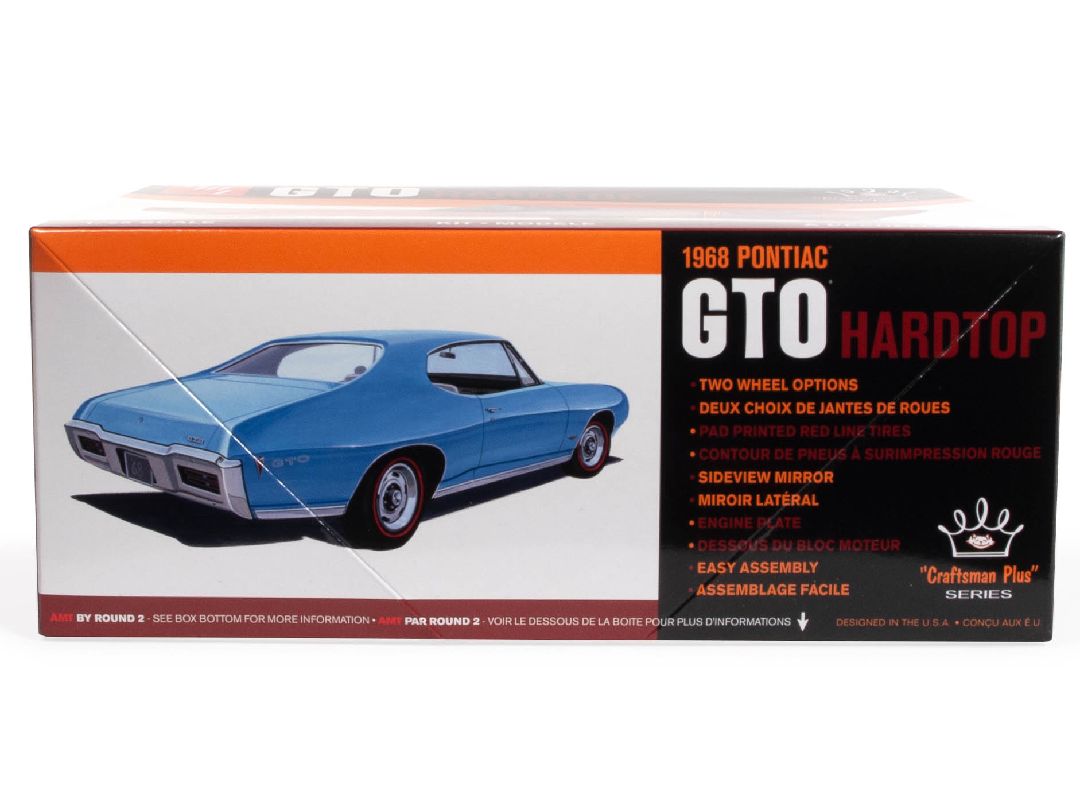 AMT 1/25 1968 Pontiac GTO Hardtop Craftsman Plus Model Kit