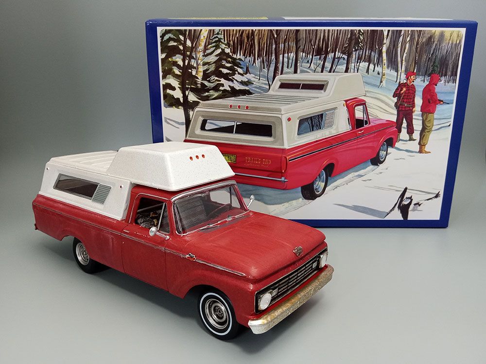 AMT 1/25 1963 Ford F100 Camper Pickup NEW TOOLING