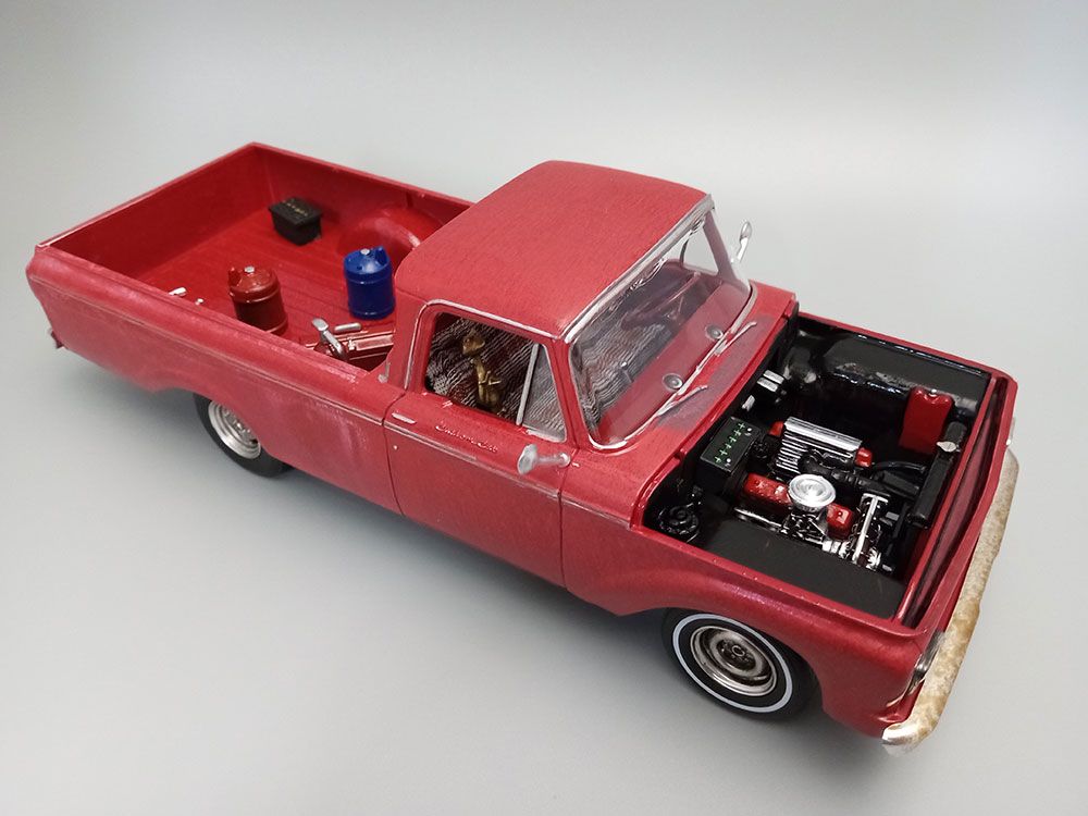 AMT 1/25 1963 Ford F100 Camper Pickup NEW TOOLING