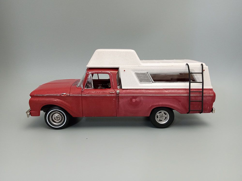 AMT 1/25 1963 Ford F100 Camper Pickup NEW TOOLING