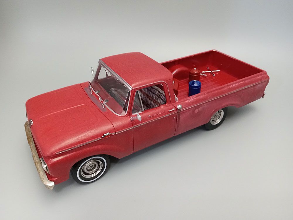 AMT 1/25 1963 Ford F100 Camper Pickup NEW TOOLING - Click Image to Close