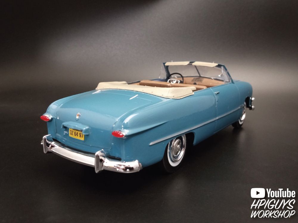 AMT 1/25 1950 Ford Convertible Street Rods Edition Model Kit - Click Image to Close