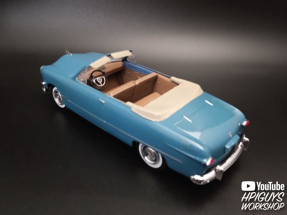 AMT 1/25 1950 Ford Convertible Street Rods Edition Model Kit - Click Image to Close