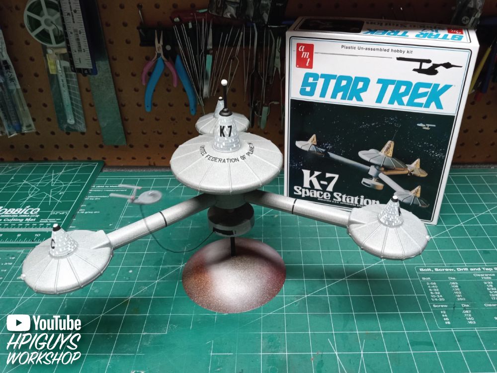 AMT 1/7600 Star Trek K-7 Space Station