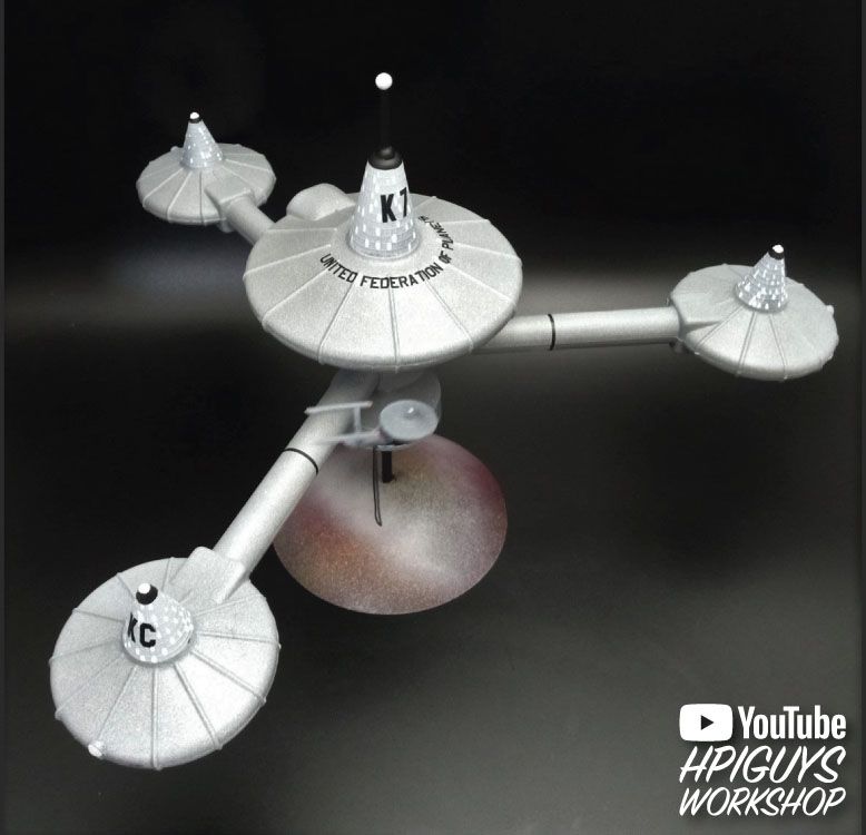 AMT 1/7600 Star Trek K-7 Space Station