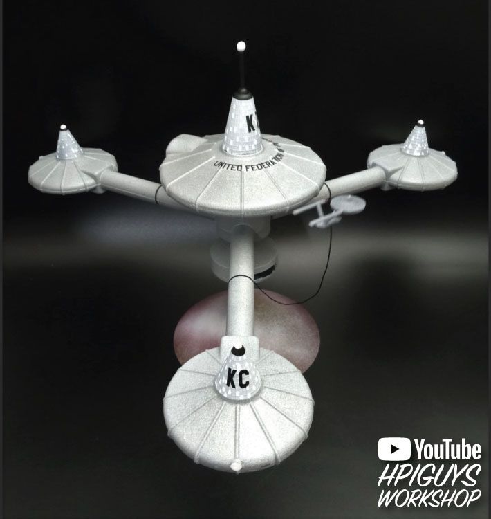 AMT 1/7600 Star Trek K-7 Space Station