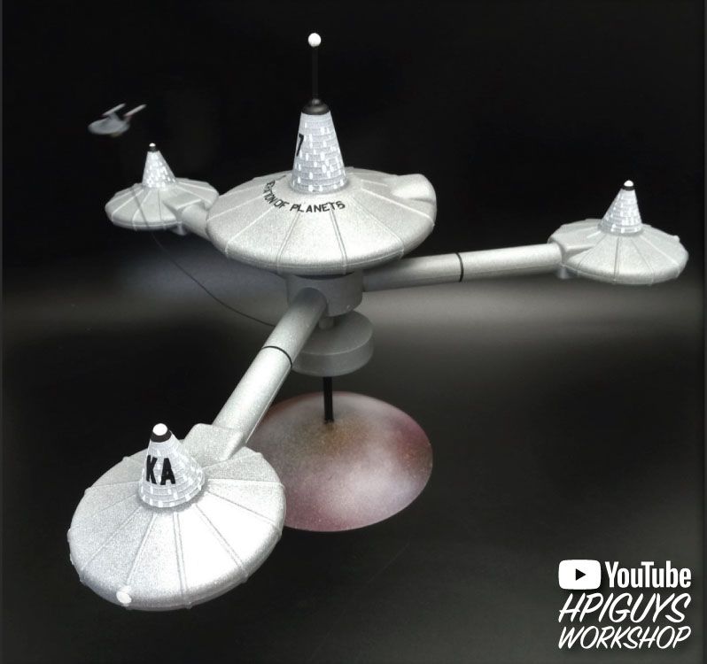 AMT 1/7600 Star Trek K-7 Space Station