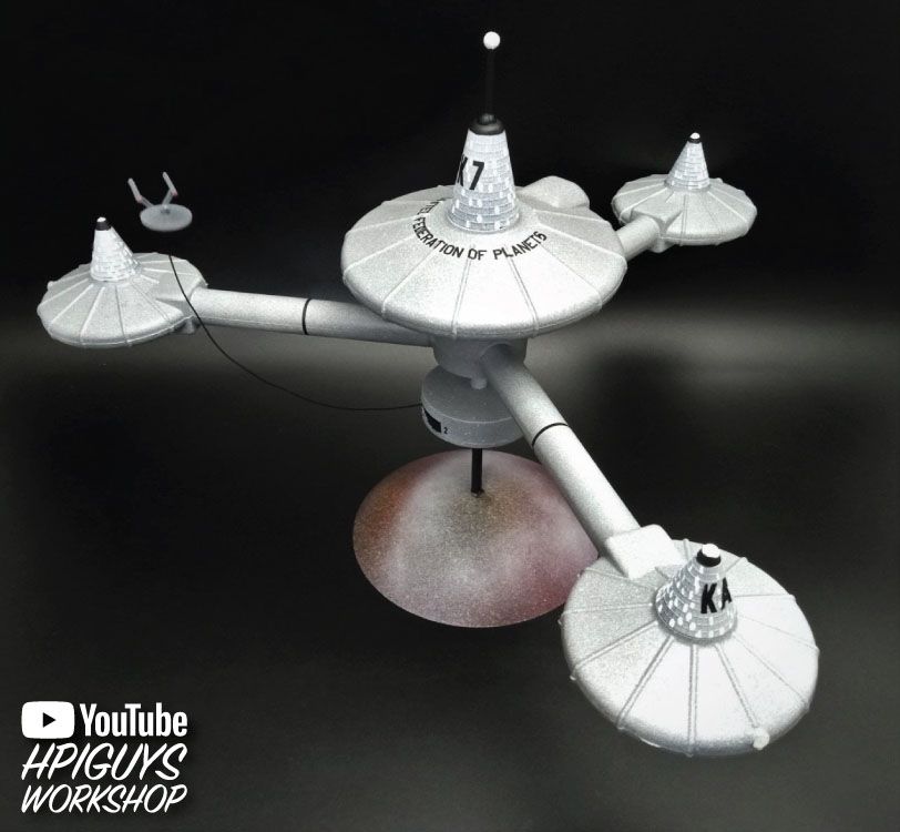 AMT 1/7600 Star Trek K-7 Space Station