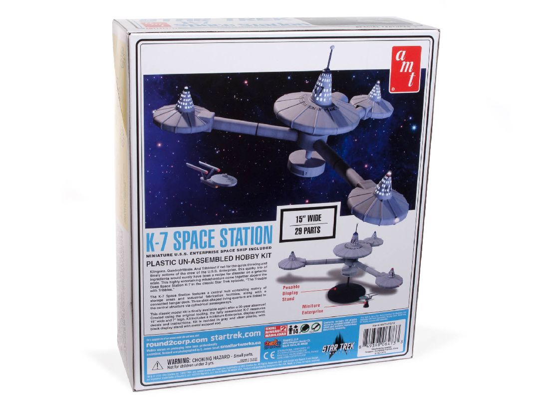 AMT 1/7600 Star Trek K-7 Space Station