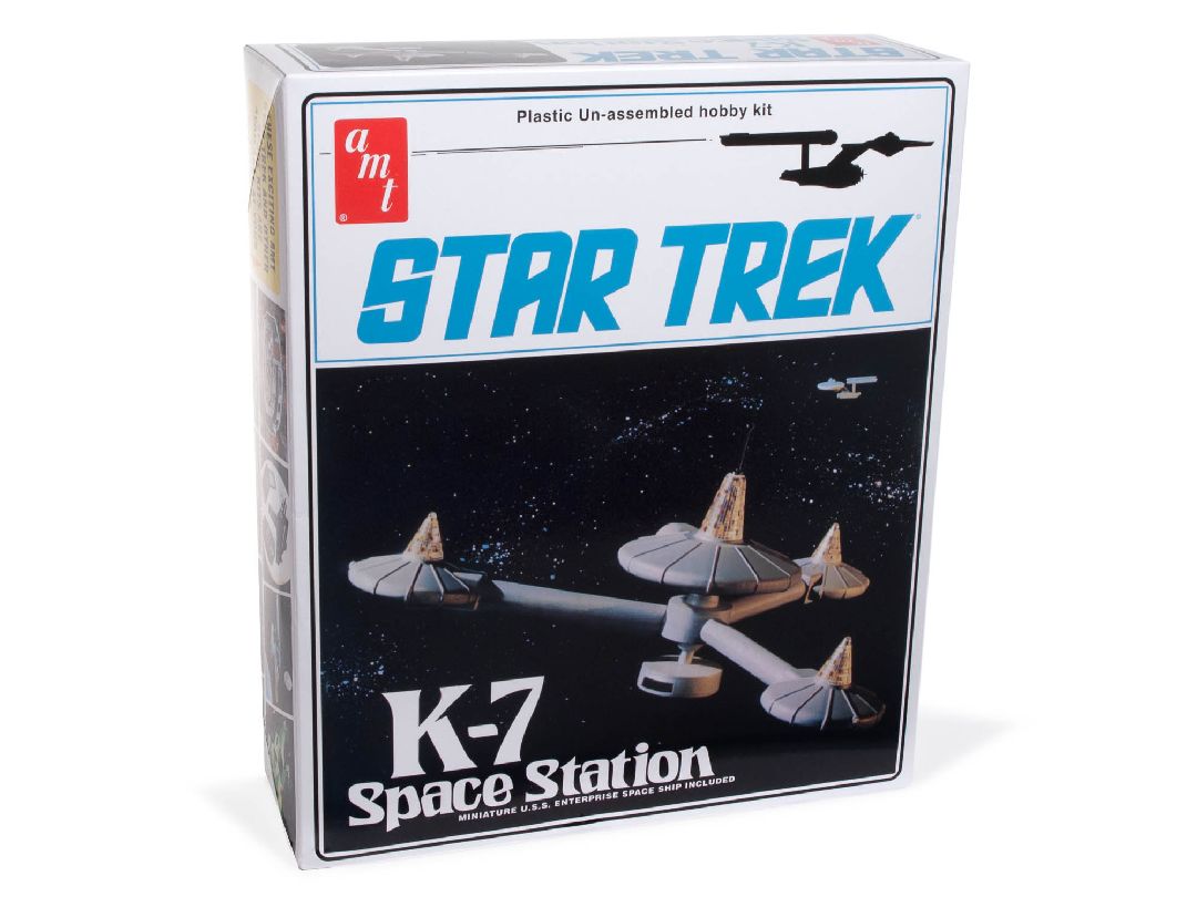 AMT 1/7600 Star Trek K-7 Space Station - Click Image to Close