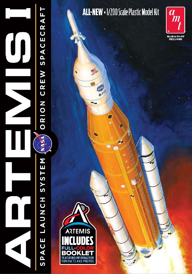 AMT 1/200 NASA Artemis-1 Rocket - Click Image to Close