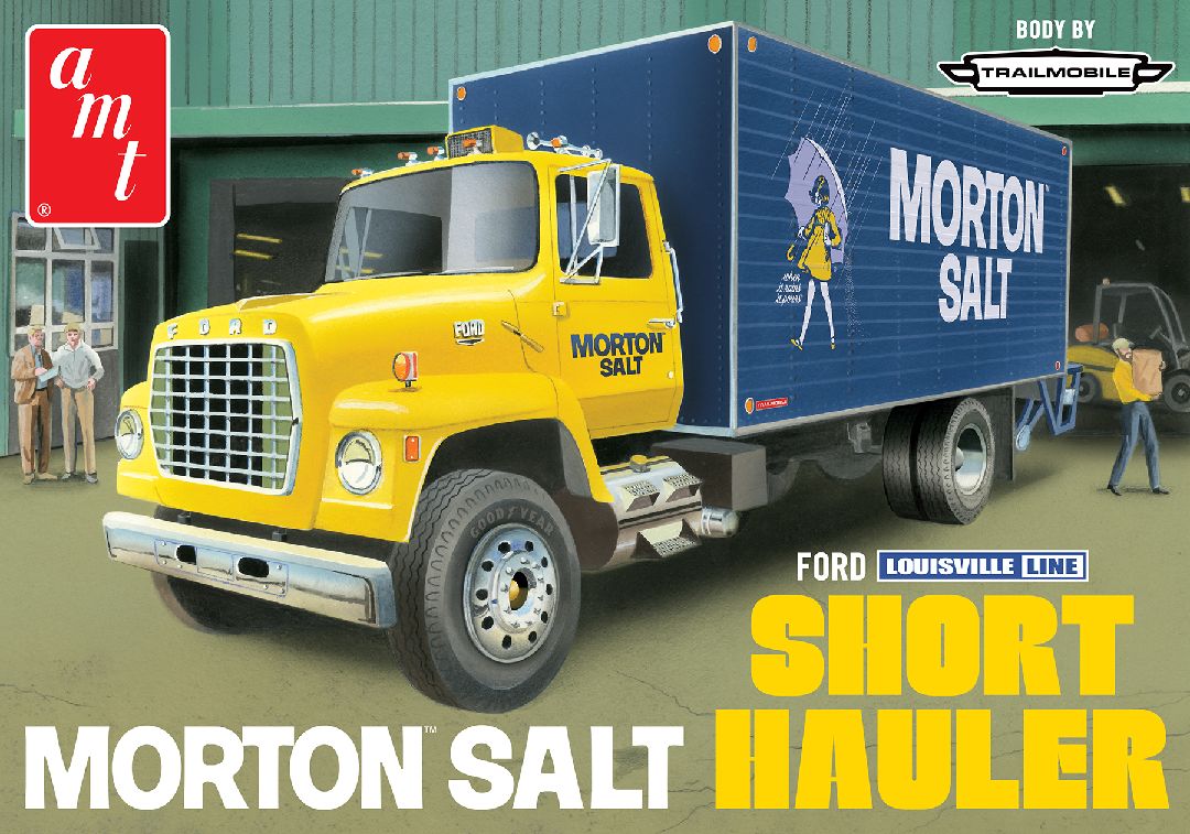 AMT 1/25 Ford Louisville Short Hauler Morton Salt