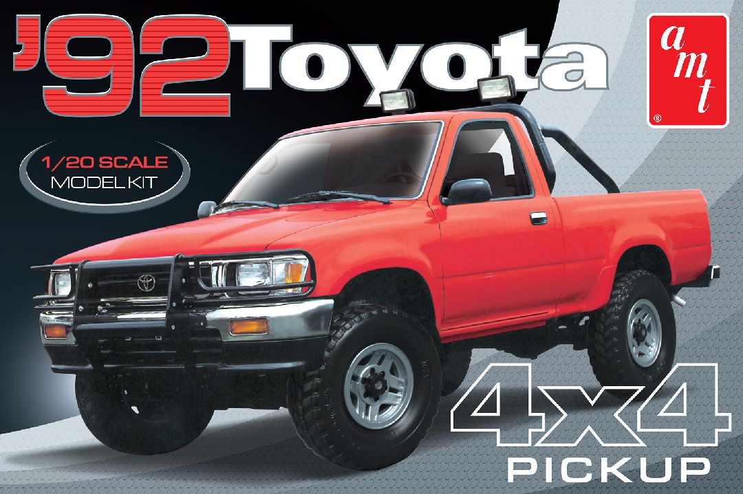 AMT 1/20 1992 Toyota 4x4 Pickup - Click Image to Close