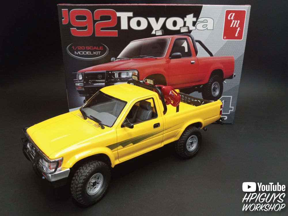 AMT 1/20 1992 Toyota 4x4 Pickup - Click Image to Close
