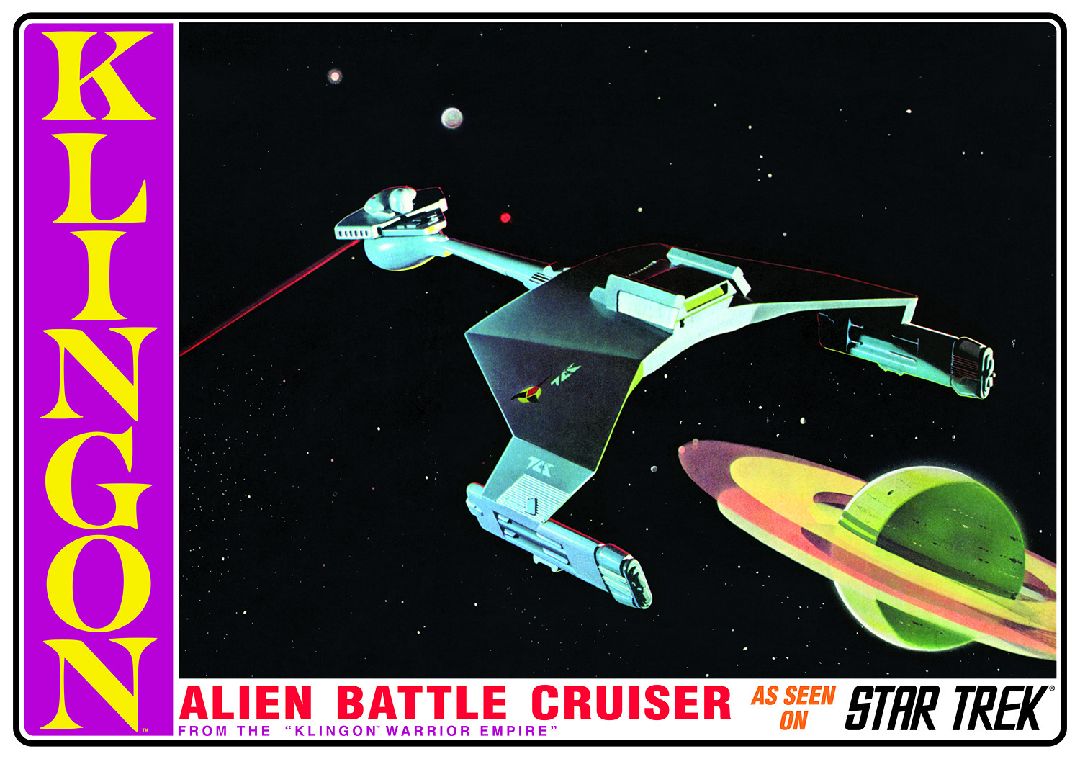 AMT 1/650 Star Trek: The Original Series Klingon Battle Cruiser