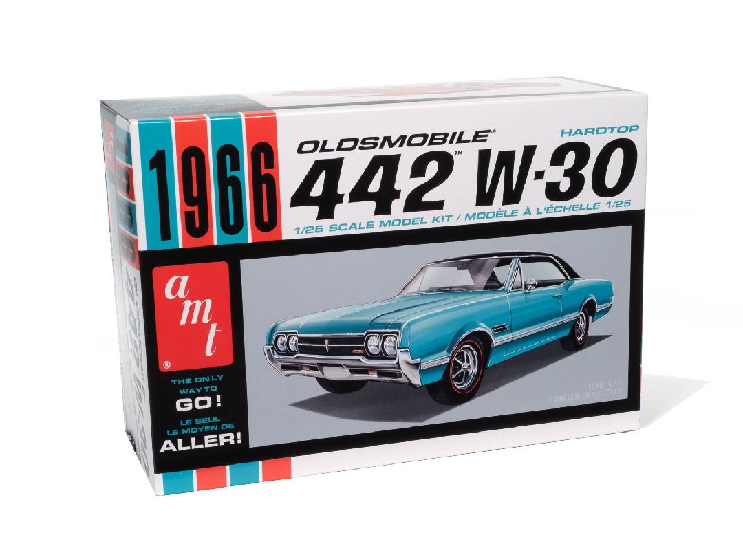 AMT 1/25 1966 Olds 442 Hardtop Model Kit