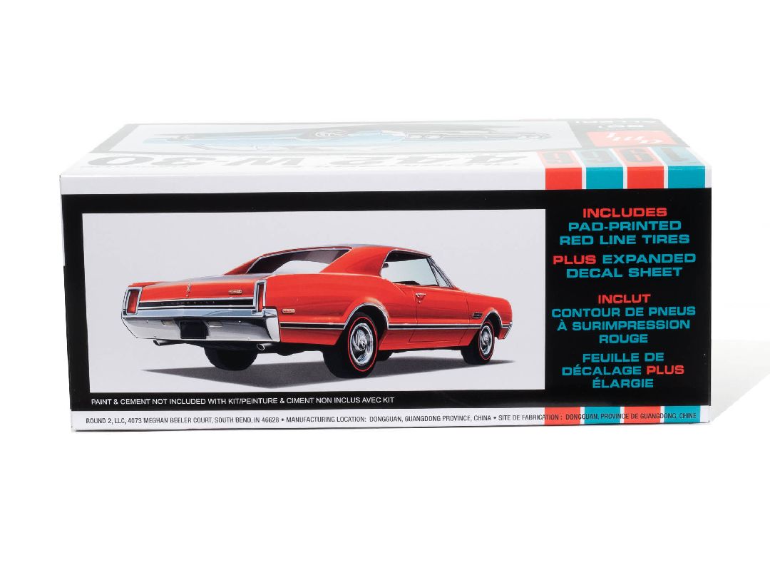 AMT 1/25 1966 Olds 442 Hardtop Model Kit