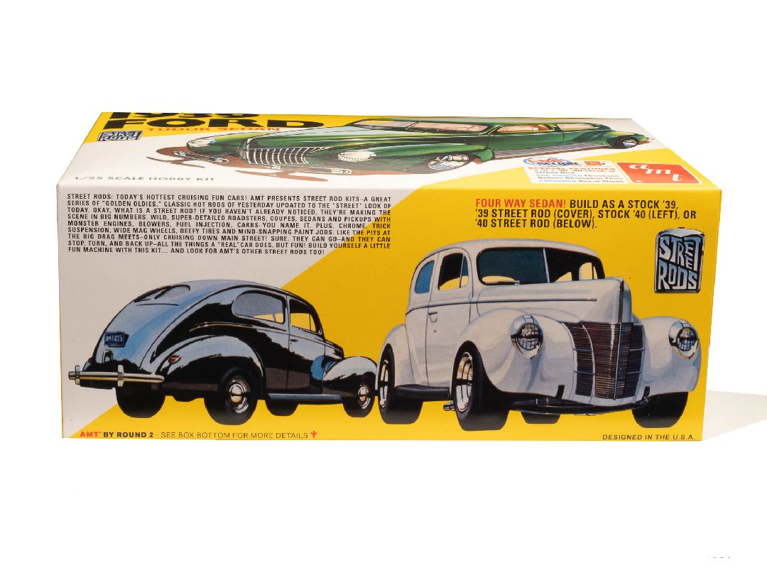 AMT 1/25 1939 Ford Sedan Street Rod Series Model Kit - Click Image to Close