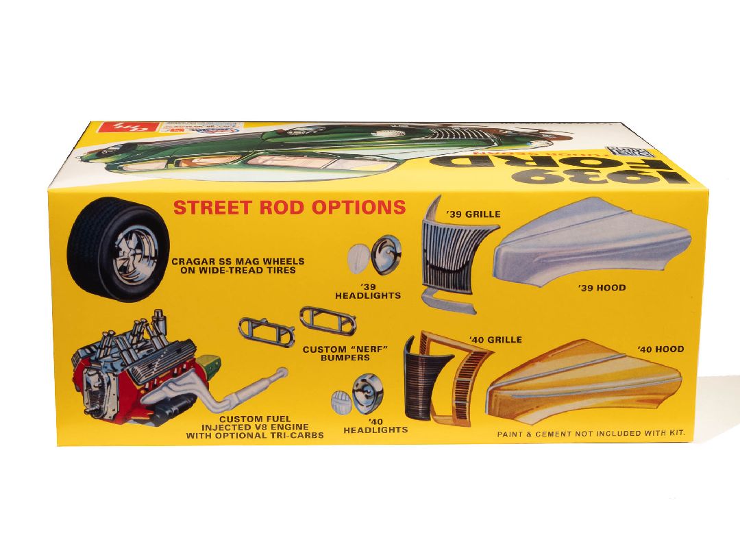 AMT 1/25 1939 Ford Sedan Street Rod Series Model Kit - Click Image to Close