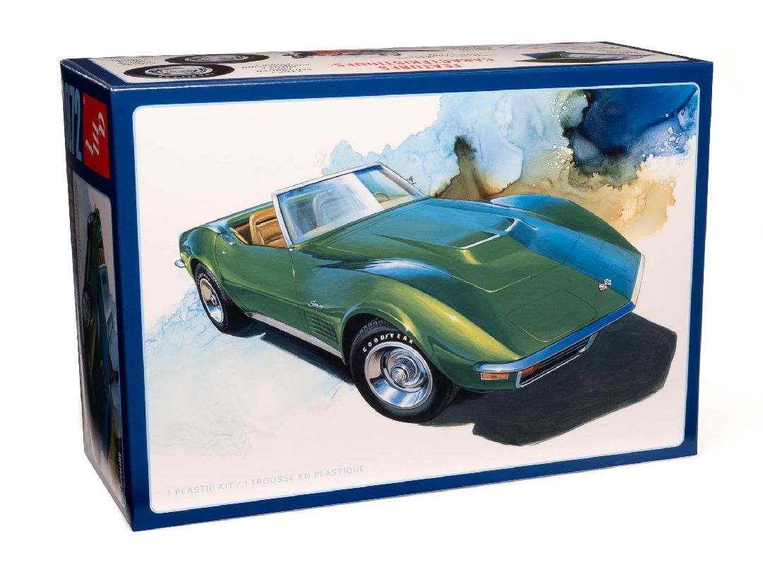 AMT 1/25 1972 Chevy Corvette Roadster Model Kit