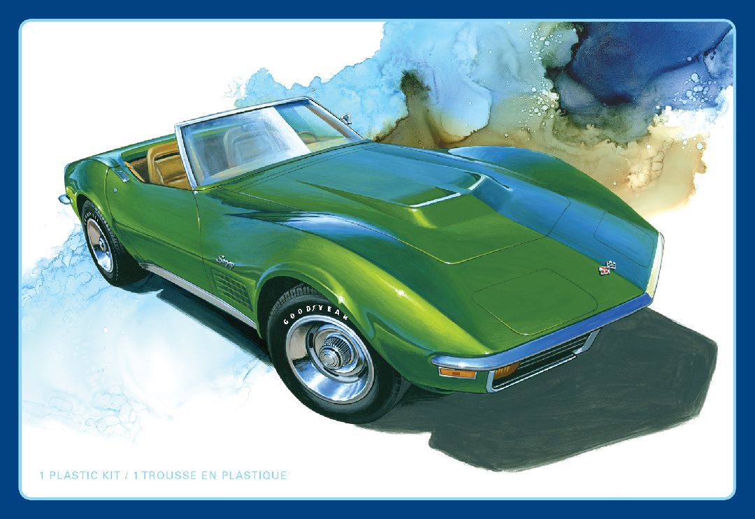 AMT 1/25 1972 Chevy Corvette Roadster Model Kit