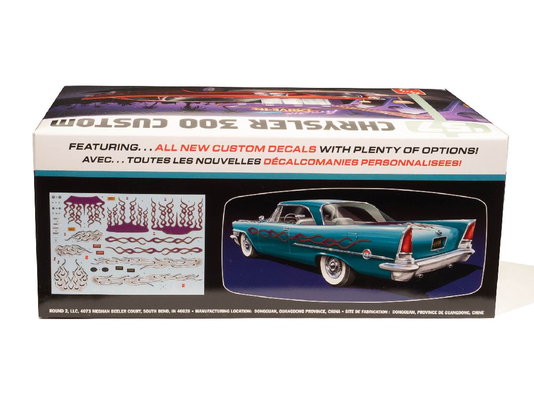 AMT 1/25 1957 Chrysler 300 Custom Version - Click Image to Close