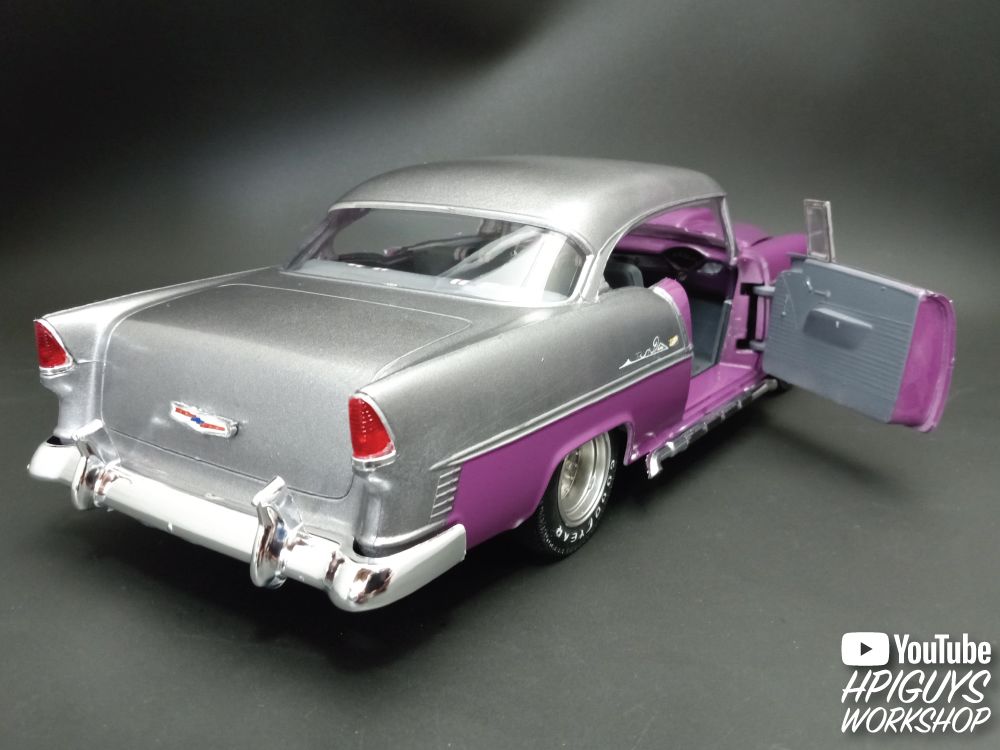 AMT 1/16 1955 Chevy Bel Air Hardtop - Click Image to Close