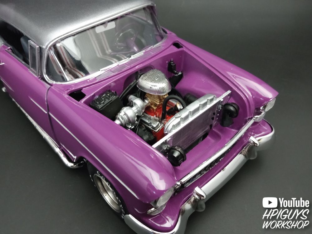 AMT 1/16 1955 Chevy Bel Air Hardtop - Click Image to Close