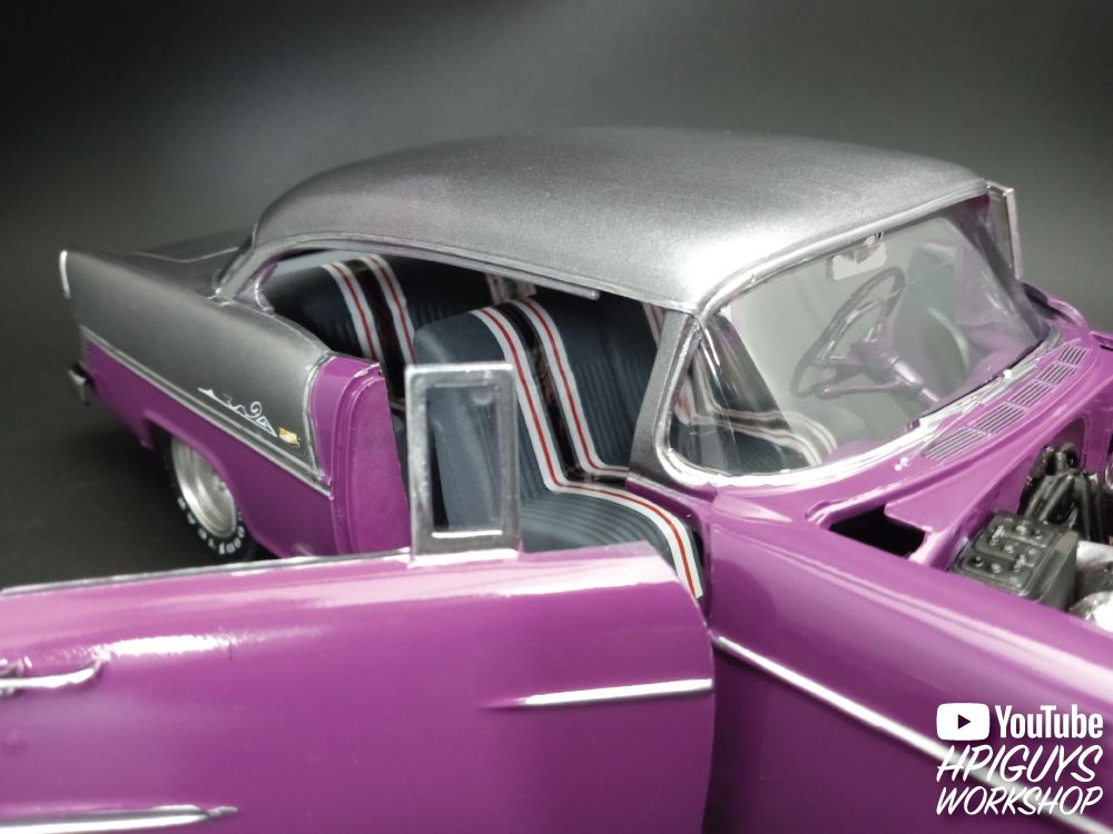 AMT 1/16 1955 Chevy Bel Air Hardtop - Click Image to Close