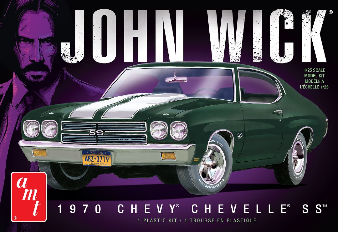 AMT 1/25 1970 Chevy Chevelle John Wick