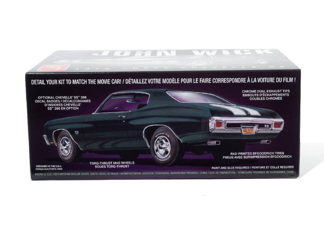 AMT 1/25 1970 Chevy Chevelle John Wick