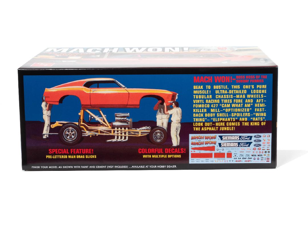 AMT 1/25 1970 Ford Mustang Funny Car Mach Won