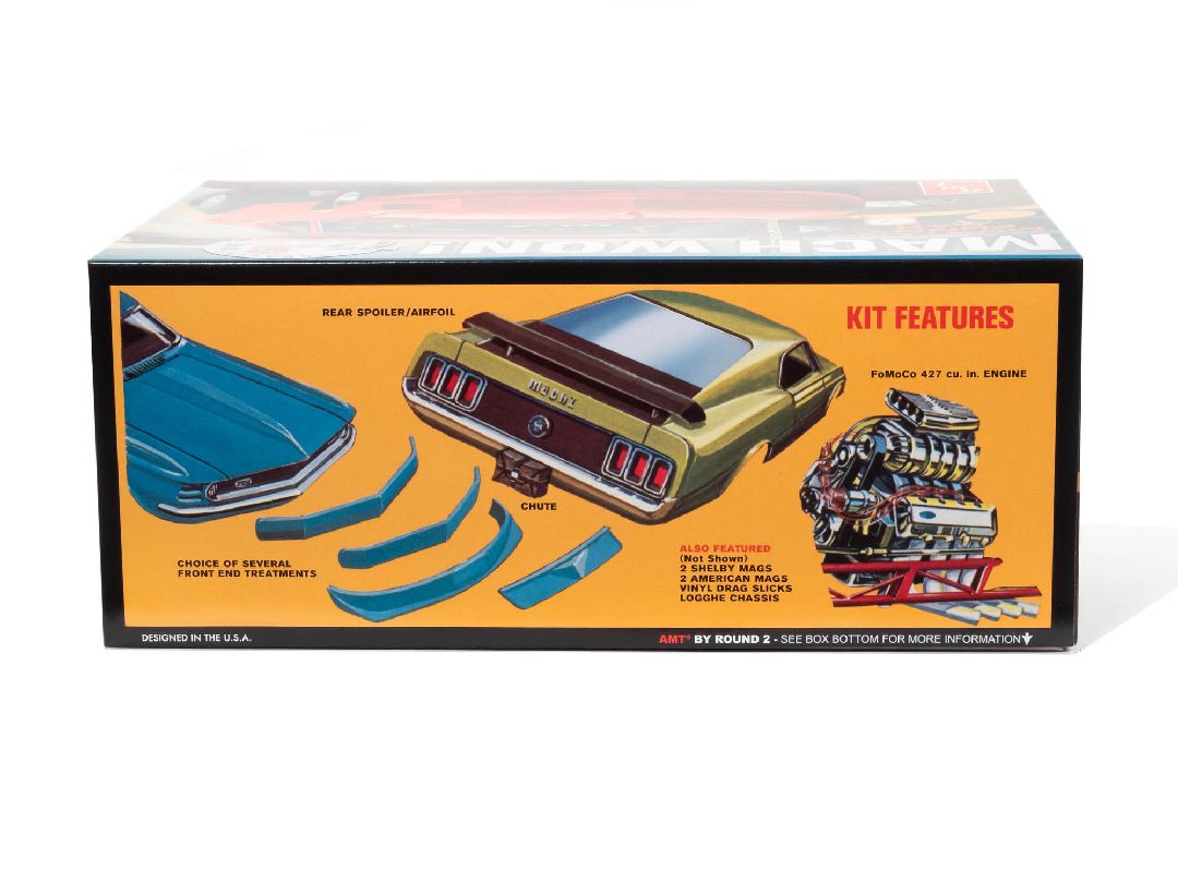 AMT 1/25 1970 Ford Mustang Funny Car Mach Won