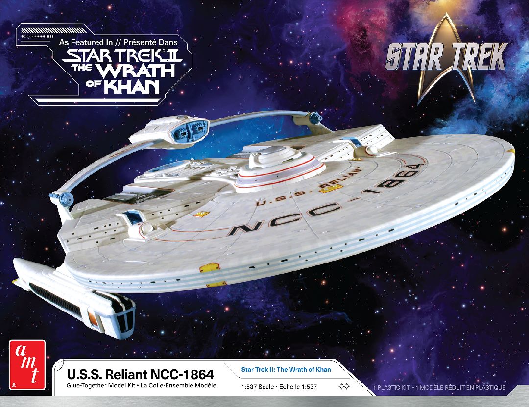 AMT 1/537 Star Trek II: The Wrath of Khan U.S.S Reliant