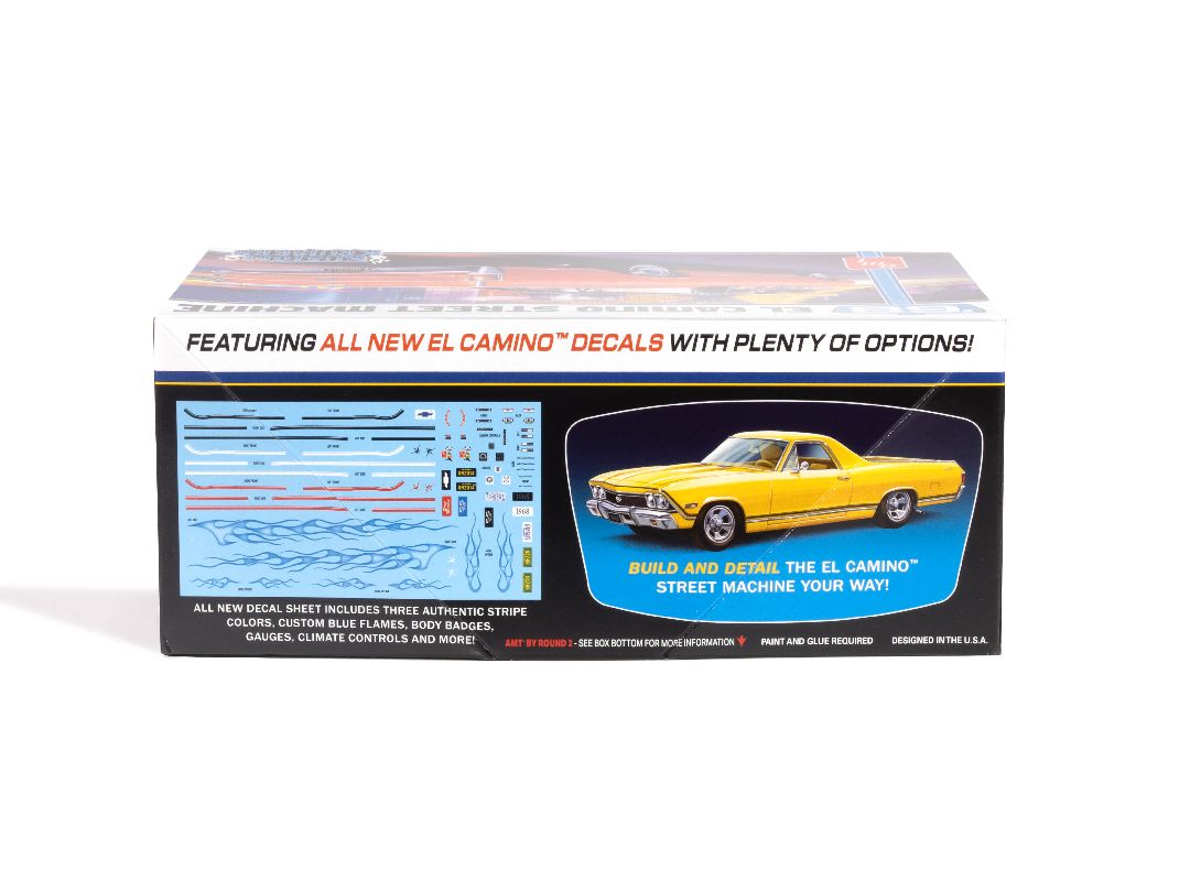 AMT 1968 El Camino Street Machine 1/25 Model Kit (Level 2)