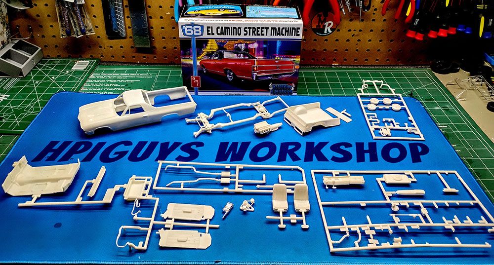 AMT 1968 El Camino Street Machine 1/25 Model Kit (Level 2)