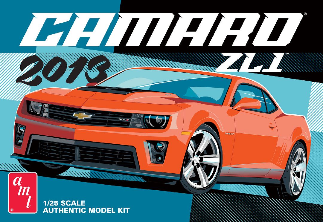 AMT 1/25 2013 Chevy Camaro ZL1 Model Kit (Level 2)