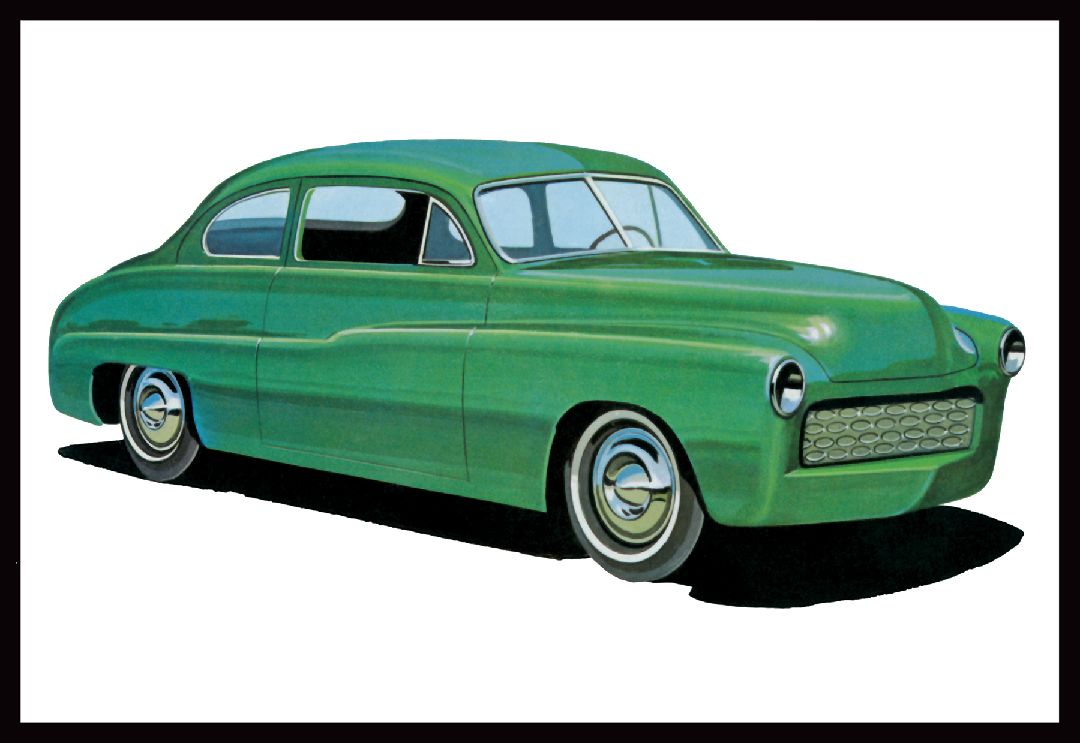AMT 1949 Mercury Club Coupe Model Kit (Level 2) AMT 1949 Mercury Club Coupe Model Kit (Level 2)